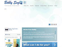 Tablet Screenshot of bobbysng.com